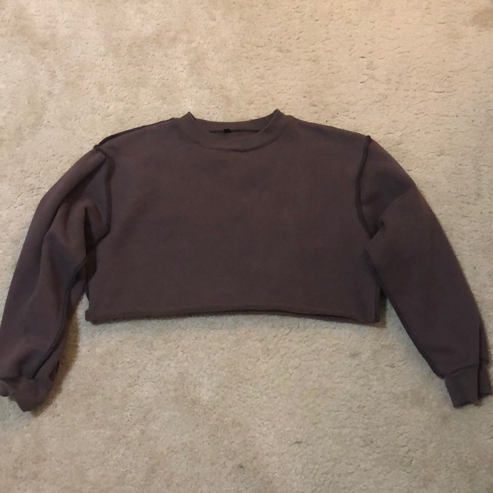 Cropped sweater